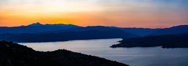 Castaic Lake Sunset